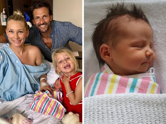 Tim Robards and Anna Heinrich welcome second baby