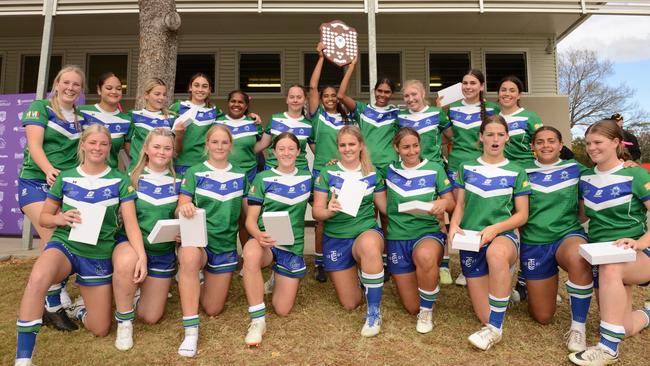 The Cathedral College after defeating Mackay powerhouse St. Patrick's College to win the Confraternity Shield.