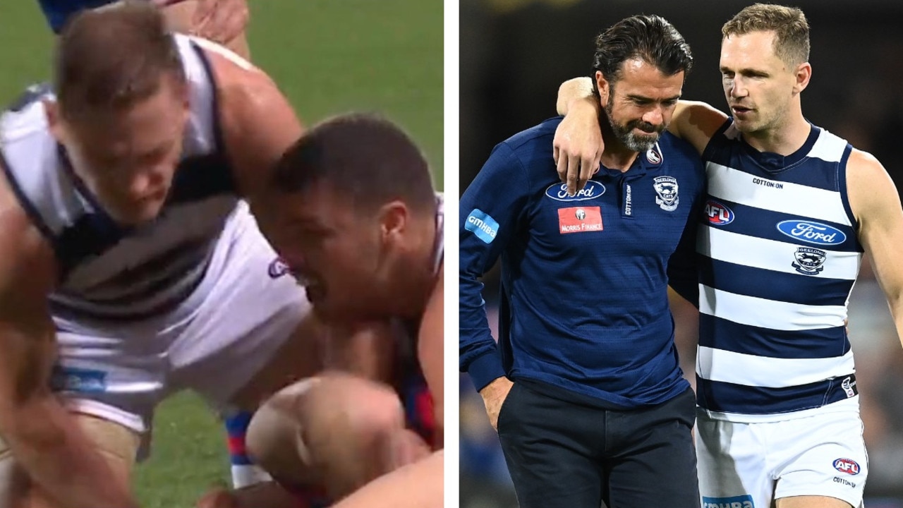 Chris Scott has backed in Joel Selwood despite criticism towards two ugly incidents on Friday night