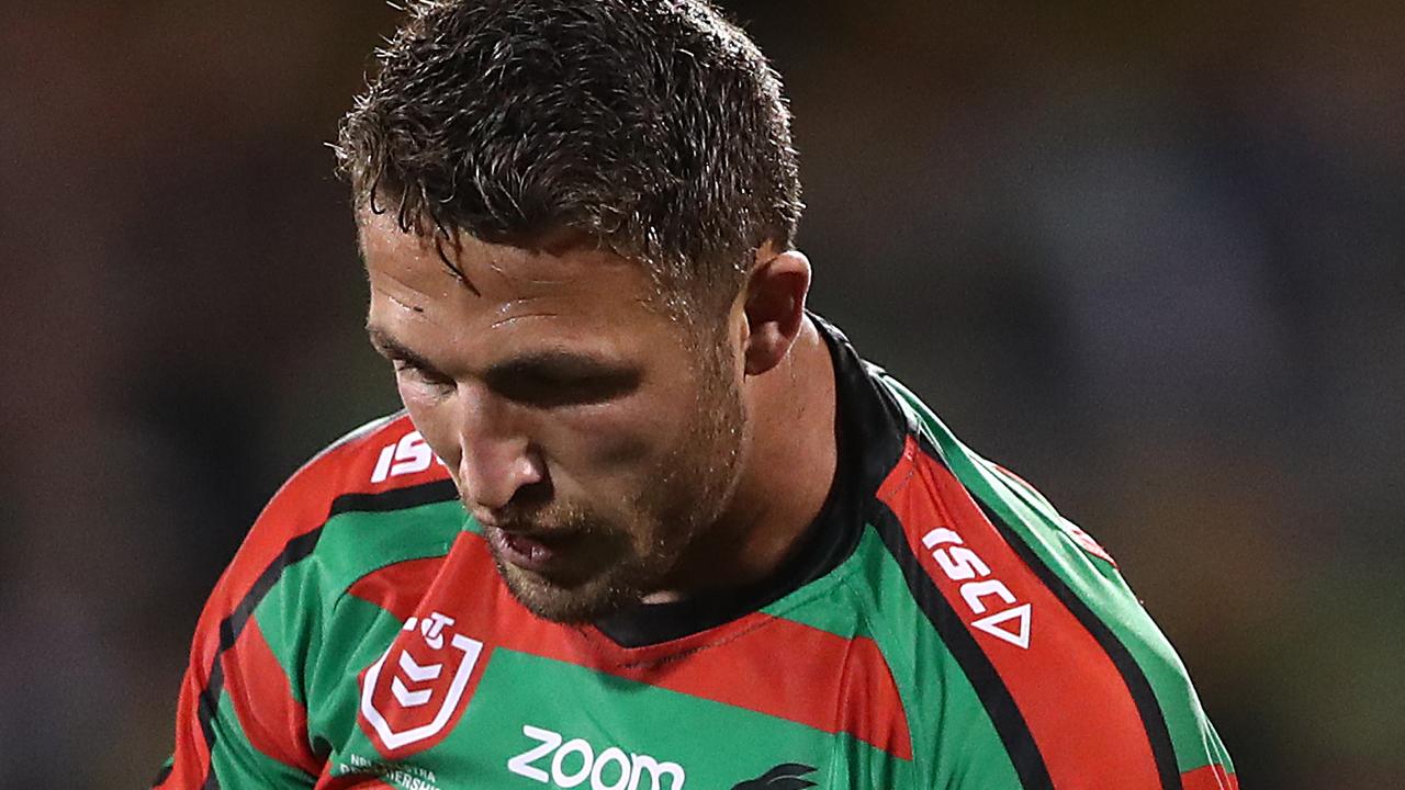 Sam Burgess ultimately couldn’t recover from the nagging pain of a shoulder injury.