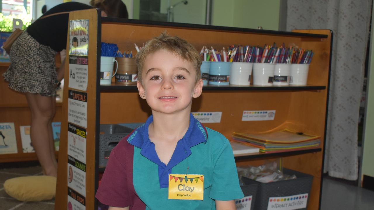 There was lots of fun to be had on the first day of prep in 2024 at Regents Park State School for Clay. Picture: Jonathan O’Neill