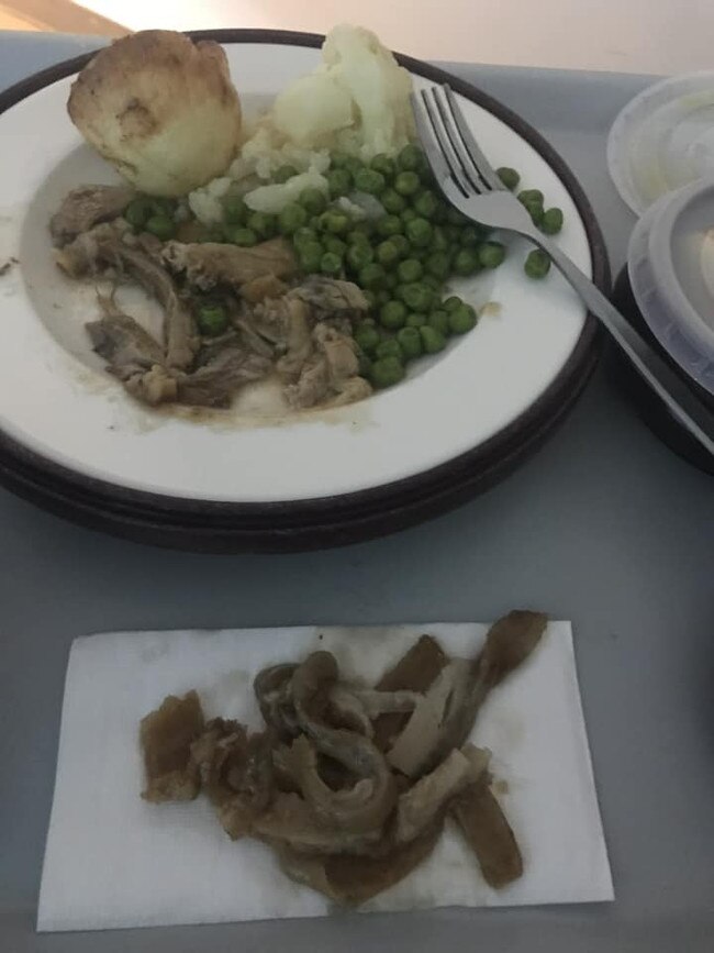 A mysterious meal at the Flinders Medical Centre. Picture: Mel-Ash Crosby