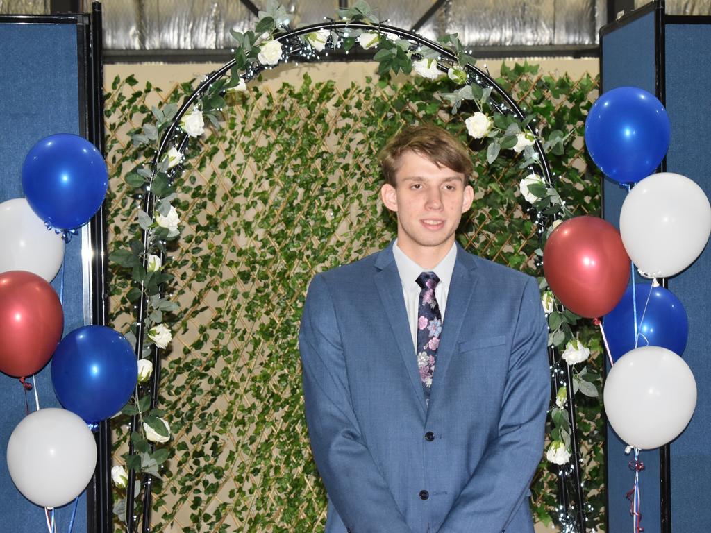 Jaden Michalski at Stanthorpe State High School's 2023 formal (Photo: NRM)