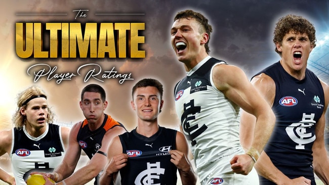 Carlton ultimate player ratings 2025