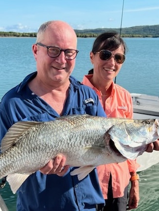 Tim and his wife Susanna. Picture: Supplied