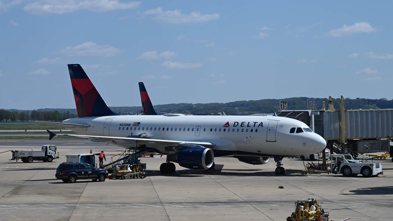 The suit claims Delta should have known how drunk Sturgeon was and its crew failed to intervene. Picture: Daniel SLIM / AFP