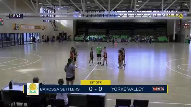 Replay: Barossa v Yorke Valley (U12 girls div 1 semi-final) - SA Junior Country Championships