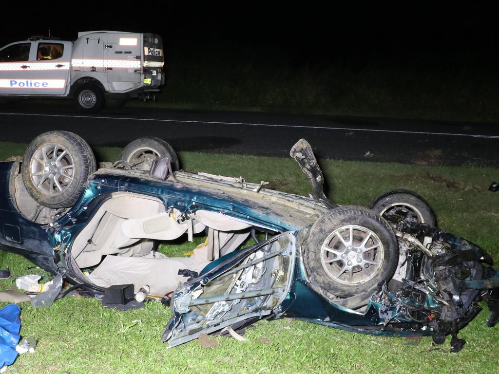 Conway Road fatal car crash. Picture: Supplied