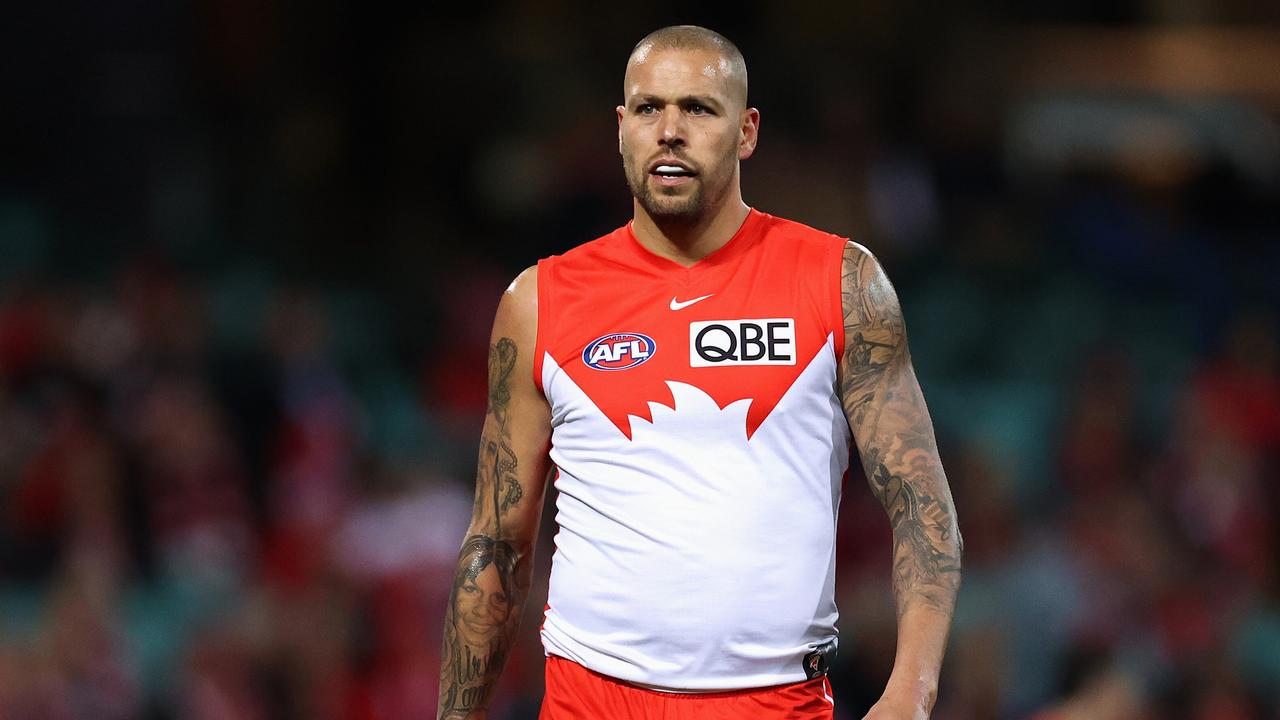 Lance Franklin is considering his AFL future. Picture: Getty Images