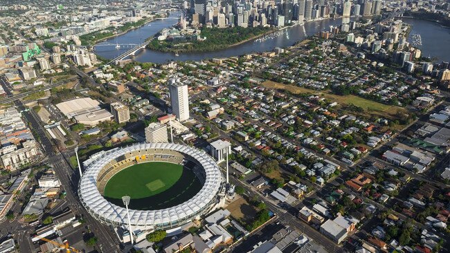 There’s not a whole heap of space for the Gabba to expand or be redeveloped.