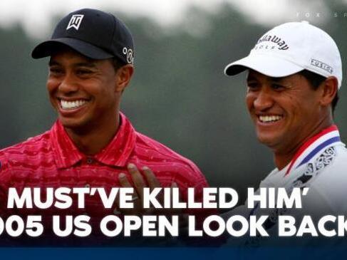 Michael Campbell reflects on Tiger’s graceful gesture after 2005 US Open loss