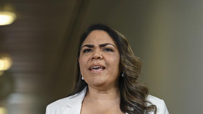 Opposition Indigenous Australians spokeswoman and leading No campaigner Jacinta Nampijinpa Price at Parliament House on Monday. Picture: Martin Ollman / NCA NewsWire