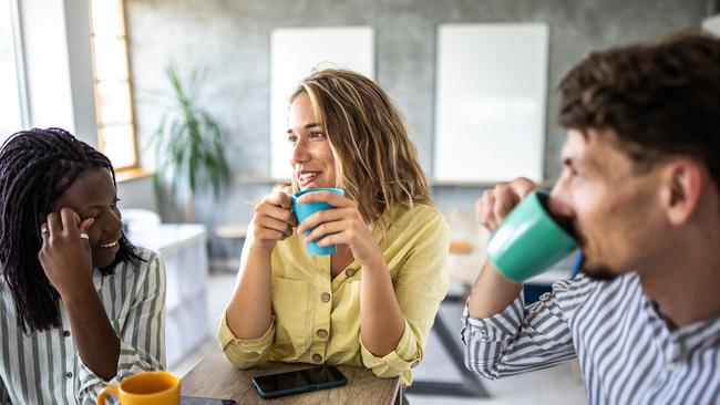 Workers are using ‘coffee badging’ to avoid returning to the office completely. Picture: iStock