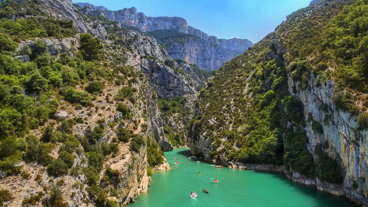 Far from the lavender fields: Gorges du Verdon, south France.