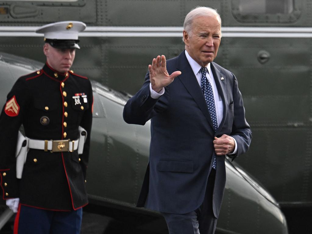 US President Joe Biden has escaped criminal charges. Picture: AFP