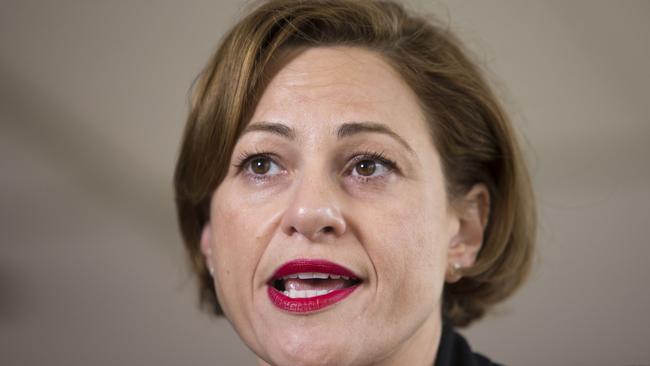 Queensland Deputy Premier Jackie Trad attacked the LNP administration’s decision to send manufacturing of the New Generation Rollingstock trains offshore. (AAP Image/Glenn Hunt) 