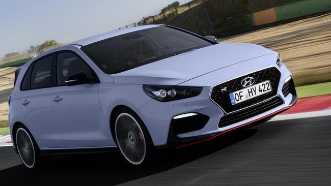 hyundai’s first hot hatch, the i30 N. Pic: Supplied.