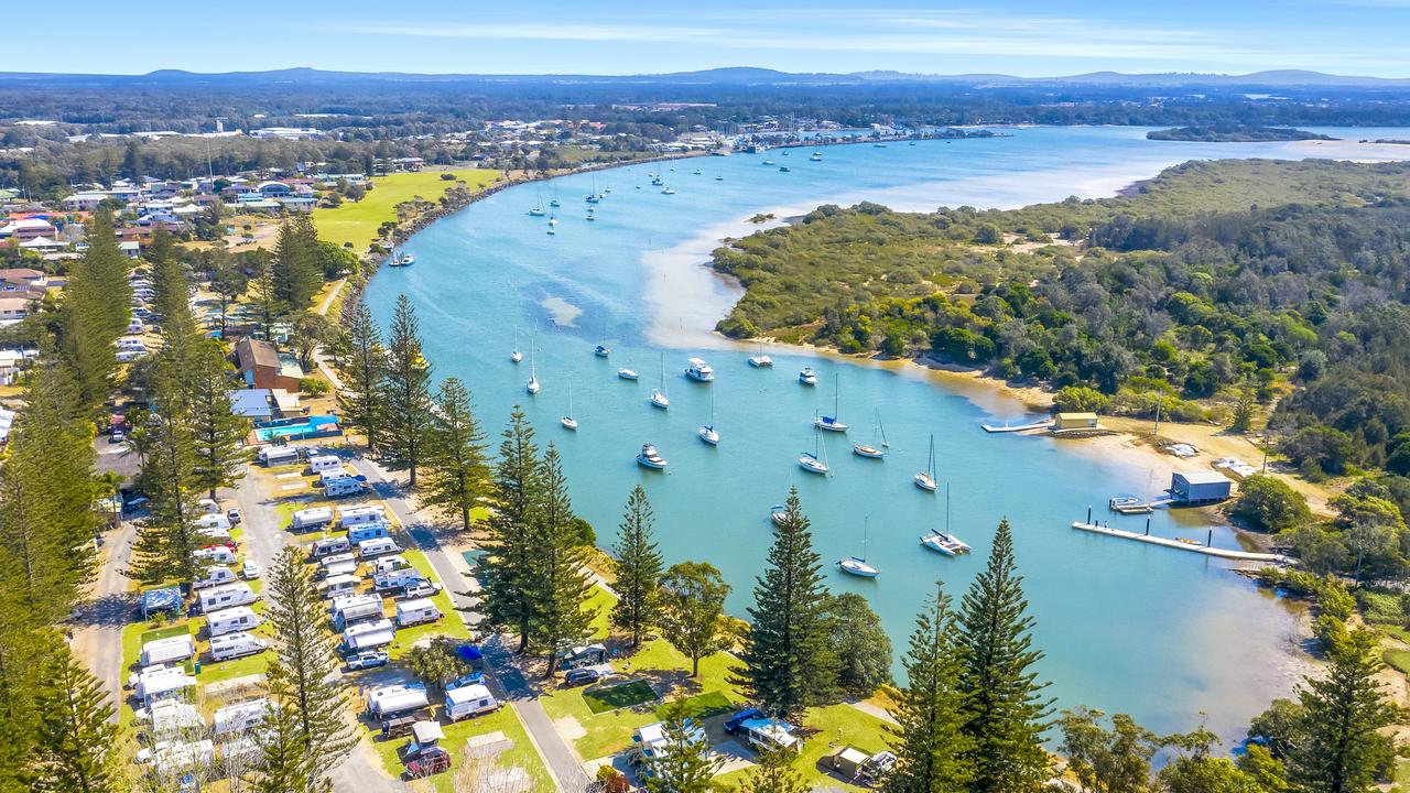 Yamba has become a popular spot for holiday-makers.