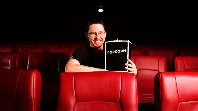 Reading Cinemas Complex Manager Michael Williams is eager to get back to work after the easing of COVID-19 restrictions. Picture: Alix Sweeney