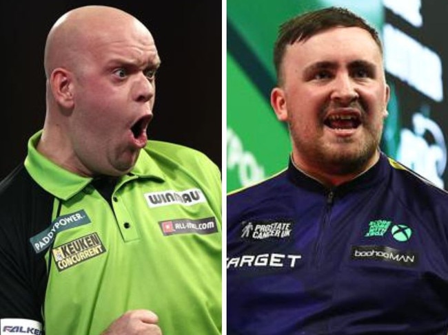 Luke Littler and Michael van Gerwen will face off in the final.