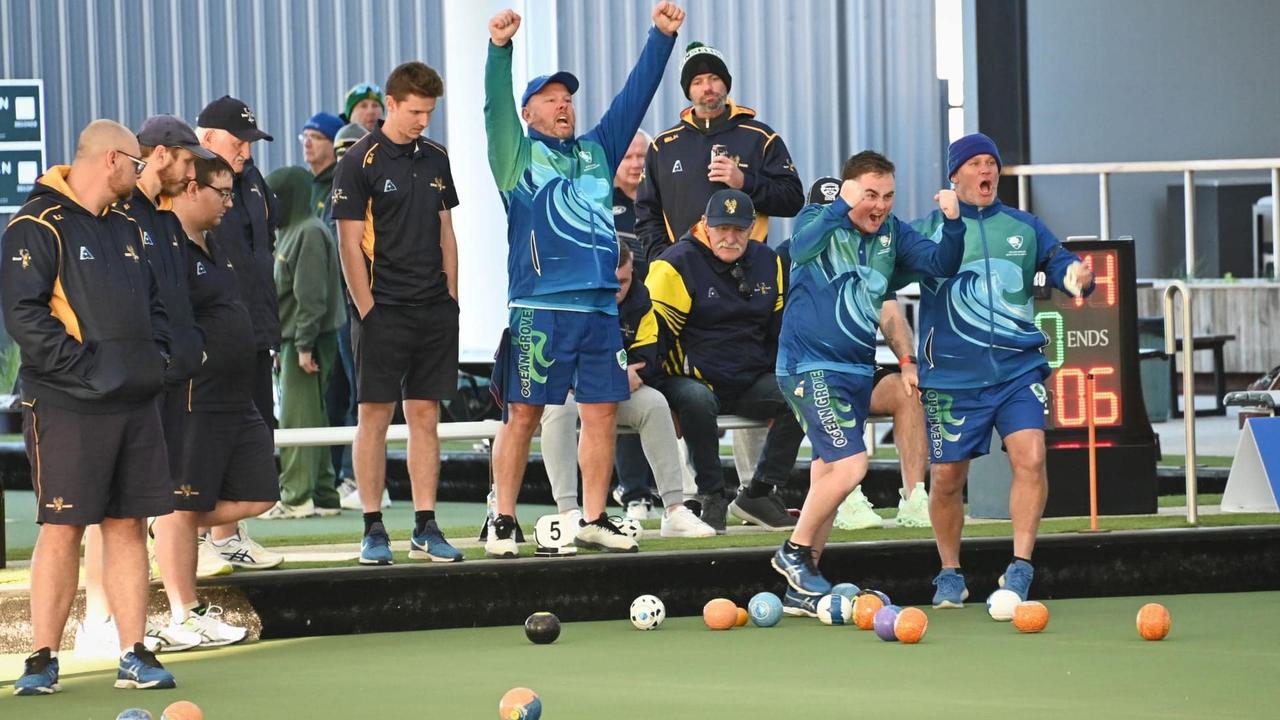 Ocean Grove Bowling Club wins state pennant championship Herald Sun