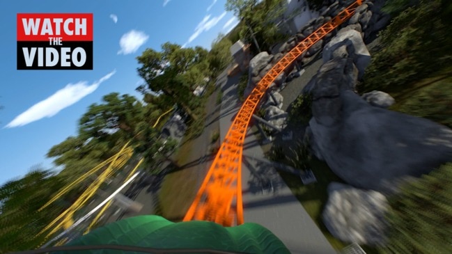 POV video of Dreamworld’s new $32 million roller coaster