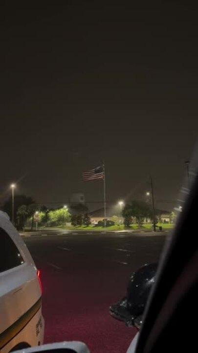 ‘Yikes!’: Lightning Cracks on Wild Night for Florida Panhandle