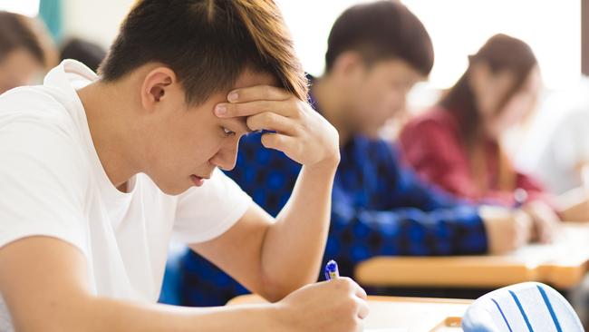 Is a set of exams really the best initiation into adulthood that we can now offer young people? Picture: iStock