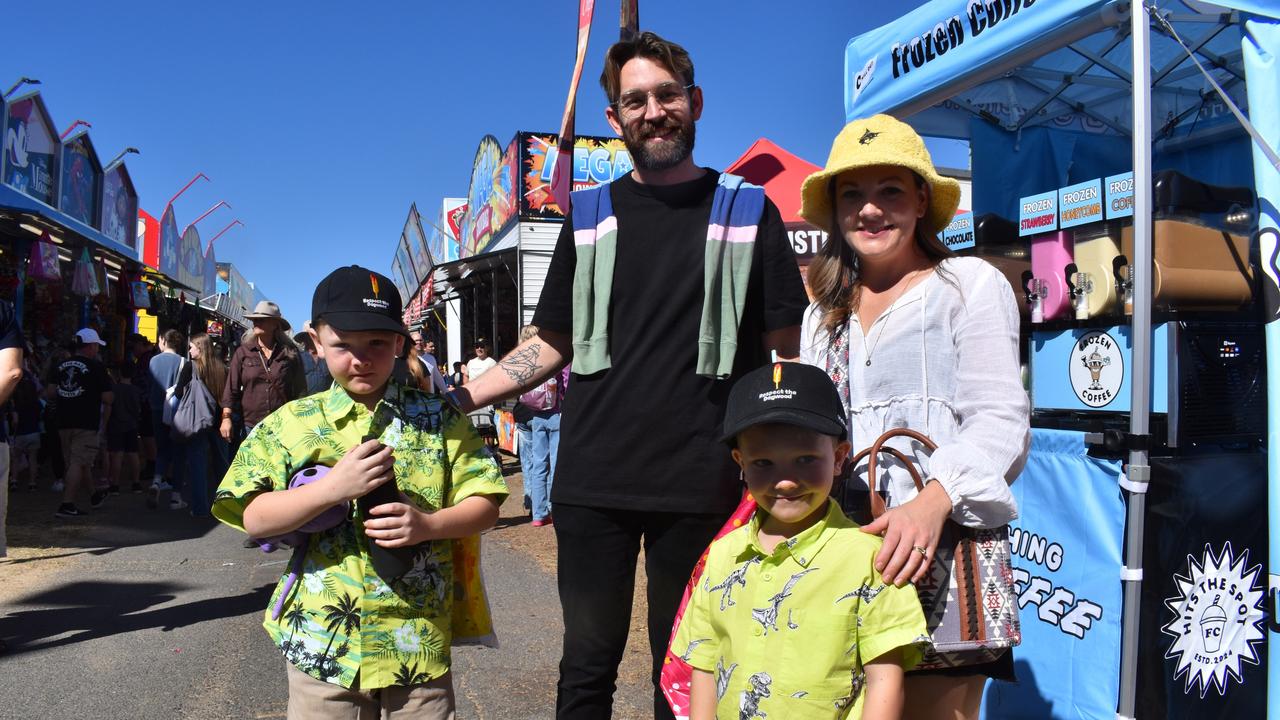 The Hartshorn Family at the 2024 Rockhampton Agricultural Show.
