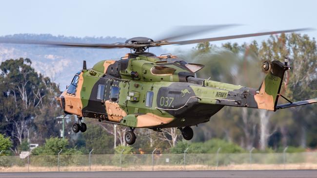 All 47 of the European-designed MRH-90 Taipans were grounded in Marsh after the Jervis Bay incident.