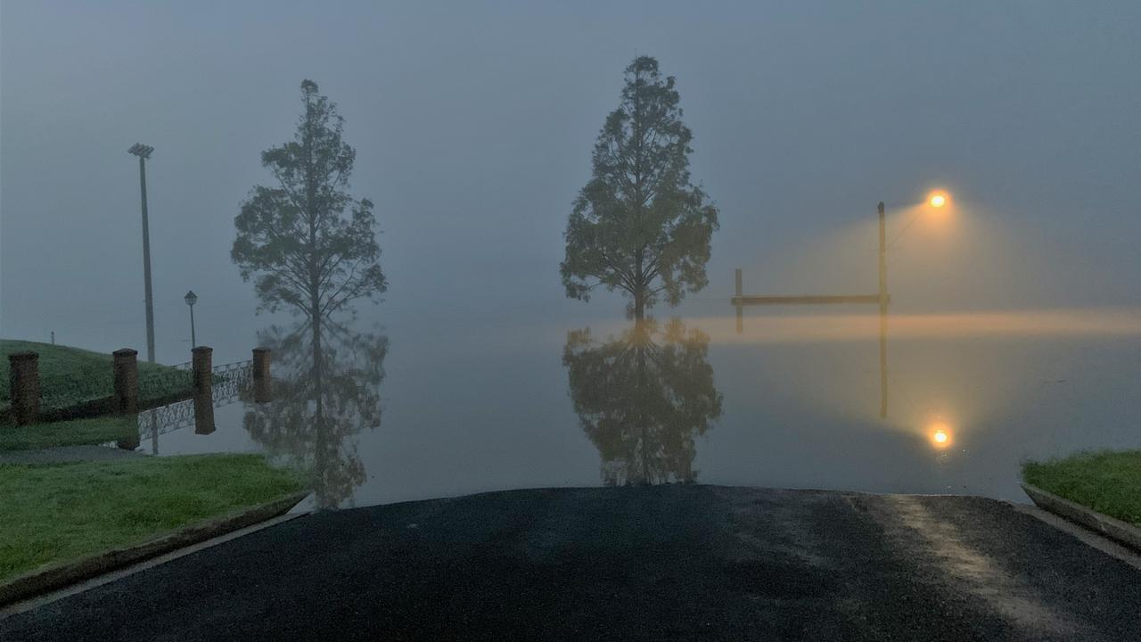 The Clarence River passed the major flood level of 5.4m and was approaching the 6m mark at Prince St, Grafton at 6.30am on Wednesday, 24th March, 2021.