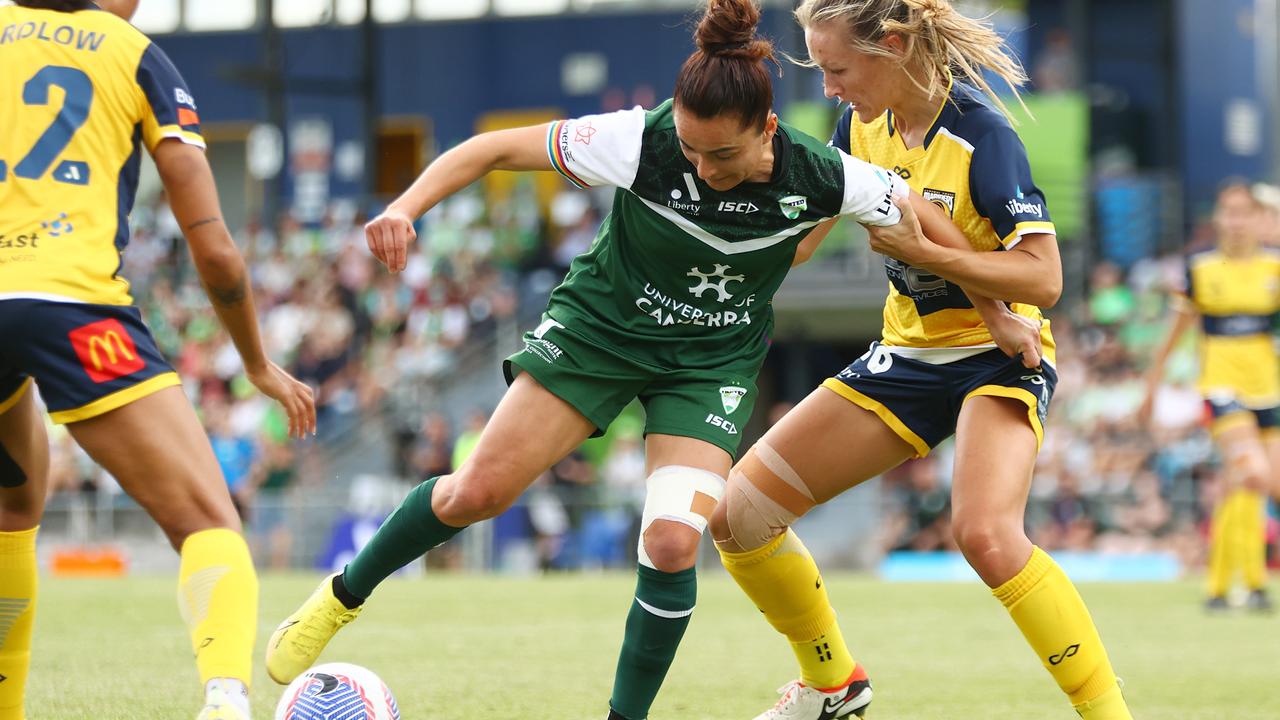 Rojas of Canberra United backed the initiative. Picture: Mark Nolan/Getty Images