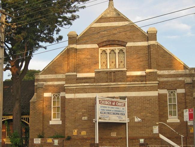 Marrickville Church of Christ building.