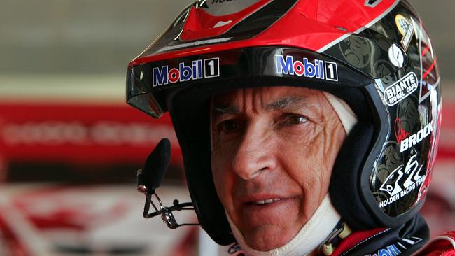 Peter Brock of the Holden Racing Team in 2004 at Bathurst. Picture: Getty Images