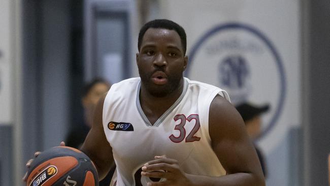 Troyce Manassa has put up huge numbers for Western Port. Photo: Basketball Victoria.