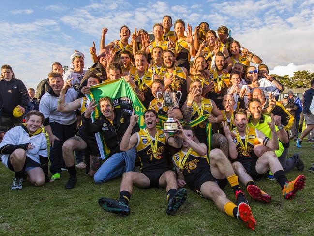 Peninsula FL Grand FInal: Frankston YCW v Mt Eliza. Picture: Valeriu Campan