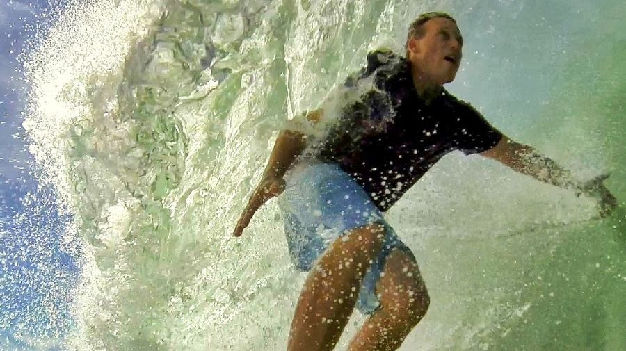 Lee Jonsson, of East Ballina, was attacked by a shark at Shelly Beach, Ballina.