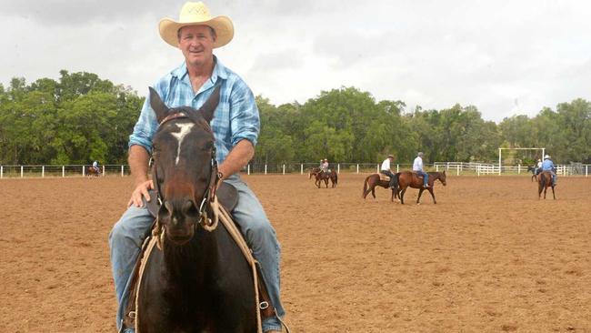 John Hardie travelled from Warren NSW to join this year's campdraft at Paradise Lagoons. Picture: Jann Houley