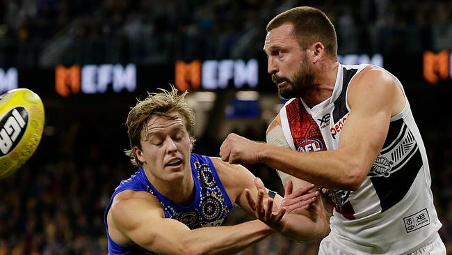 Saints skipper Jarryn Geary might be sidelined. Pic: Getty Images