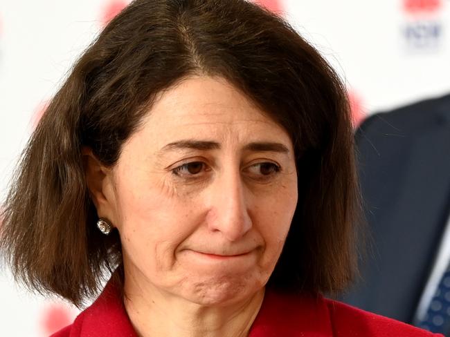 SYDNEY, AUSTRALIA - NewsWire Photos, JULY 23, 2021.  NSW Premier Gladys Berejiklian at the daily Covid update .Picture: NCA NewsWire / Jeremy Piper