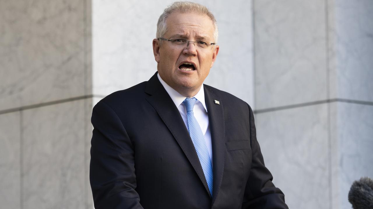 Prime Minister Scott Morrison says Australia is standing its ground on an investigation into the coronavirus. Picture: Rohan Thomson/Getty Images