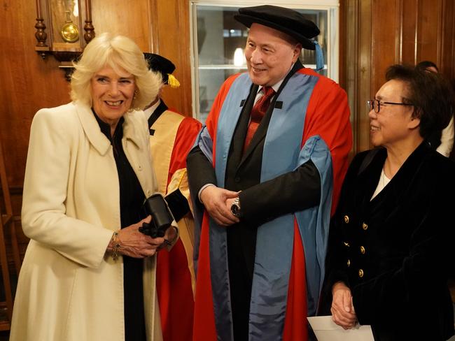 The Queen was presented with an honorary doctorate of literature at the University of London earlier this week. Picture: Arthur Edwards - WPA Pool/Getty Images