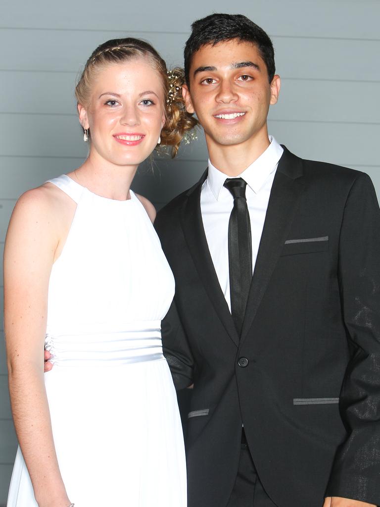 Rosanna Cameron and Karim Moummar at the 2011 Kormilda College formal. Picture: SHANE EECEN / NT NEWS