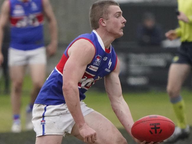 SFNL football: Division 1. Dingley v St Paul's McKinnon. Matthew O'Brien (St. Paul's).  Picture: Valeriu Campan