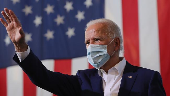 Democratic presidential nominee Joe Biden. Picture: Getty