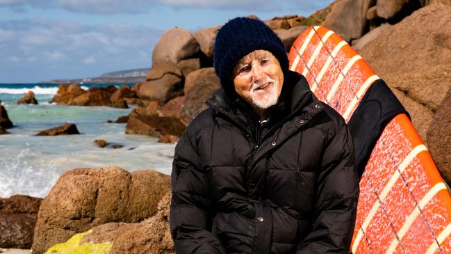 Cancer patient Kiwi White, at Sleaford Bay, says cannabis helps him cope with debilitating pain but he finds it impossible to get through medical channels. Picture: Robert Langford