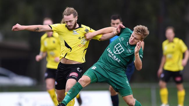 Harry Noon returned from injury with a moment to remember. Picture: Steve Tanner