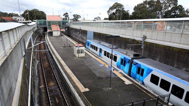 Commuters are calling for upgrades to Boronia train station. Picture: Stuart Milligan