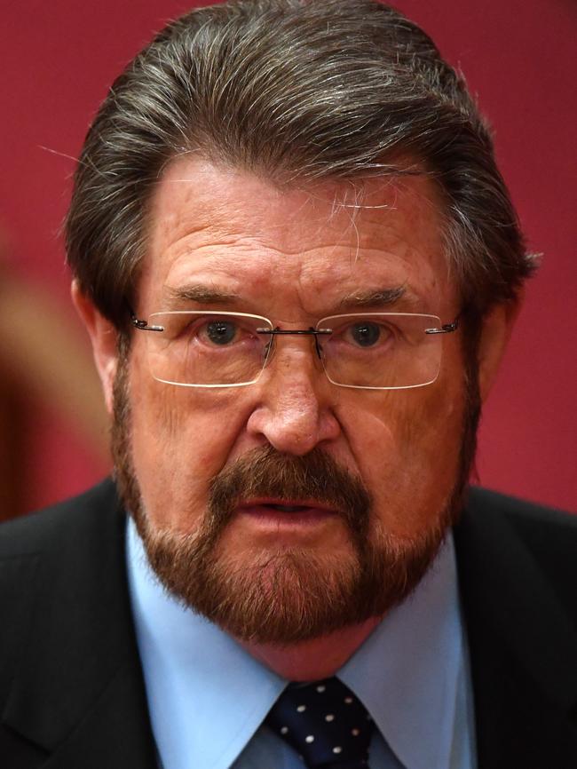 Justice Party Senator Derryn Hinch