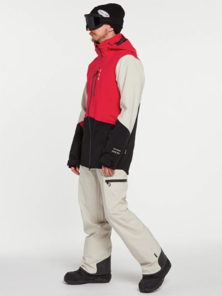 Volcom Mens BL Stretch Gore Jacket – Red. Picture: Volcom.